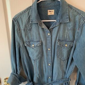 GAP Dresses - Gap Chambray Dress GAP Dresses - Gap Chambray Dress